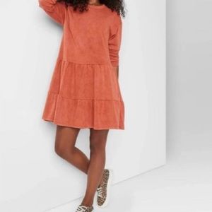 Wild Fable Long Sleeve Knee Length Dress S